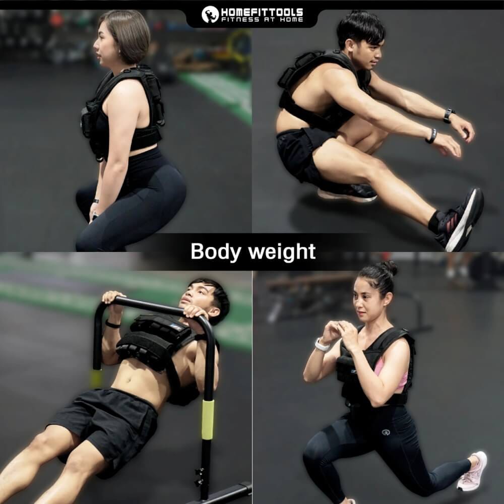 เสื้อถ่วงน้ำหนัก CALISTHENIC HOMEFITTOOLS HFT รุ่น 10KG